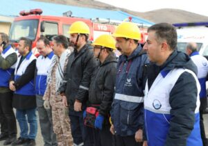 مانور ارزیابی عملکرد و آماده به کار بودن مولدهای برق شرکت آبفا کردستان برگزار شد