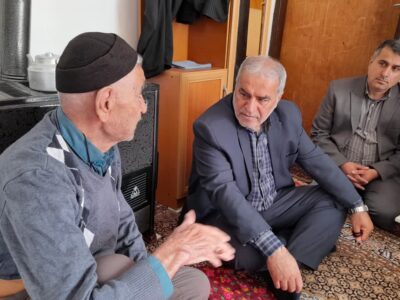 دیدار نوروزی مدیر کل کمیته امداد استان کردستان با ۱۶۸ خانوار تحت حمایت