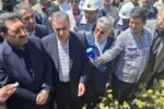 بازدید وزیر صنعت، معدن و تجارت از طرح توسعه کنسانتره آهن صبانور در قروه