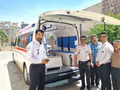 ابتکار دانشگاه؛ صرفه‌جویی هوشمندانه با بازسازی آمبولانس‌ها و تقویت اورژانس