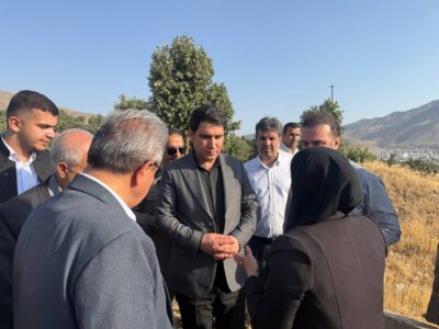 بازدید استاندار کردستان از پروژه‌های شهری بانه